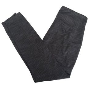 Mondetta performance + Luxury Heather Black Workout/Leggings Women’s Medium